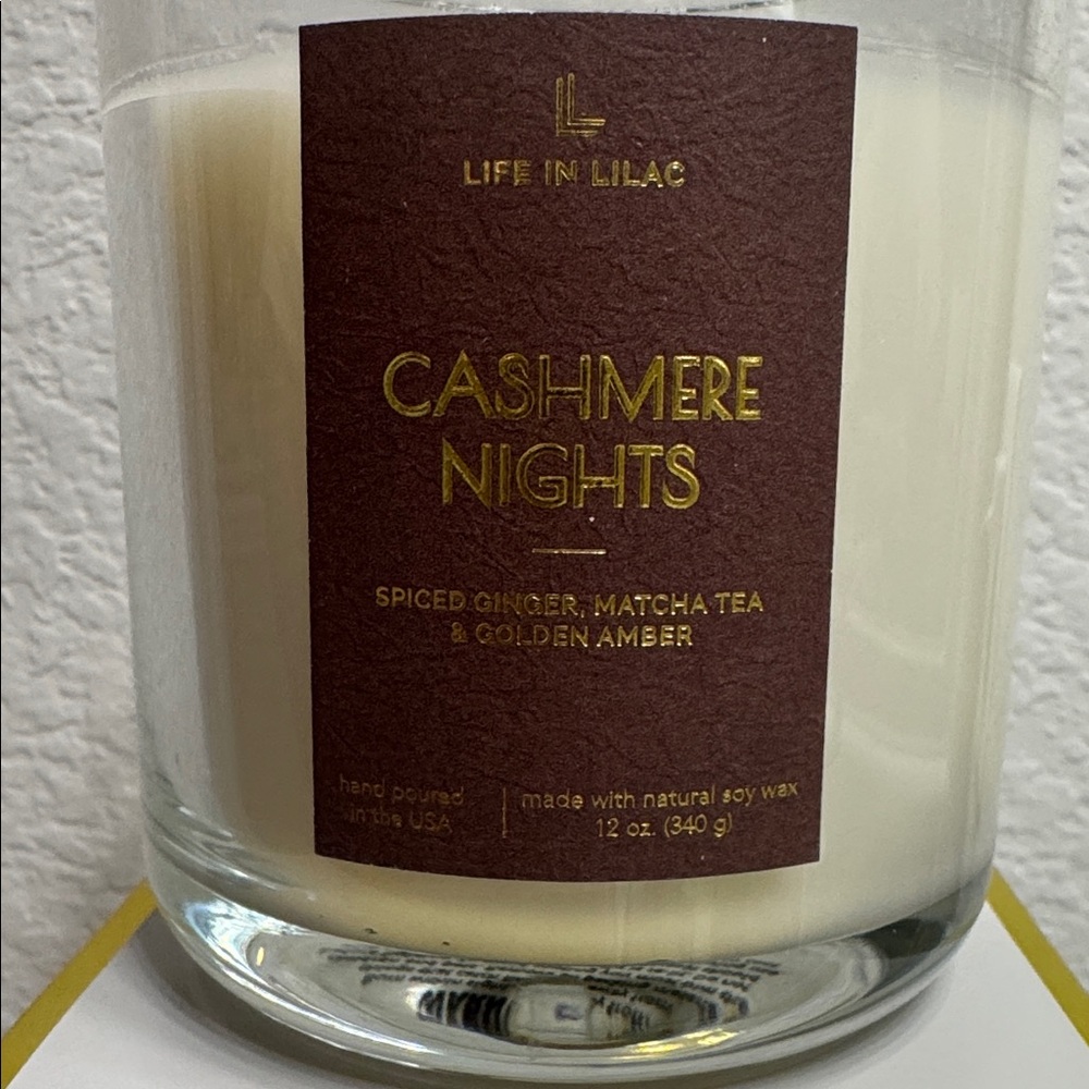 Life in Lilac Cashmere Nights Candle